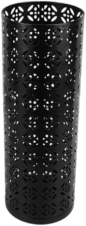 Compact Metal Entryway Umbrella Stand, Freestanding Rustproof Holder by ZAICOLER