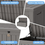 Outdoor Storage Box Waterproof, 155 Gallon Deck Box - Image 5