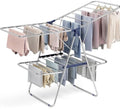 APEXCHASER Clothes Drying Rack, Foldable 2-Level Drying Rack Clothing, by APEXCHASER
