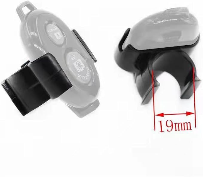 4 Pack Remote Shutter Holder Selfie Stick Clips Mount Clamp Organizer - Image 2