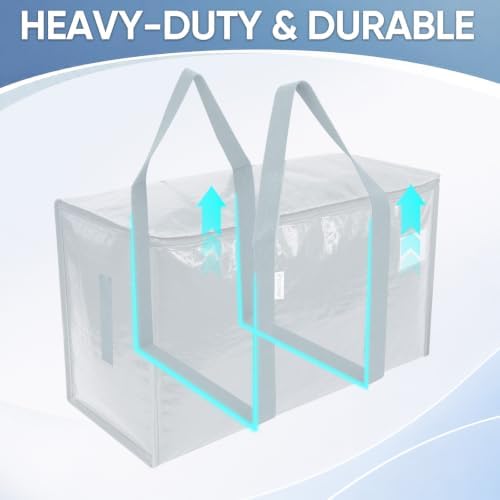 TICONN 4 Pack Extra Large Moving Bags Heavy Duty - Image 6