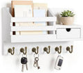 FifthQuarter Key and Mail Holder Wall Mount by FifthQuarter
