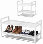 Expandable Shoe Rack for Closet, Shoe Storage by Unknown