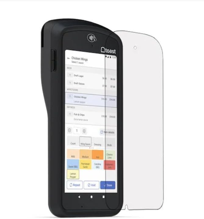 Toast Go 2 Screen Protector | Tempered Glass Shield - Image 3