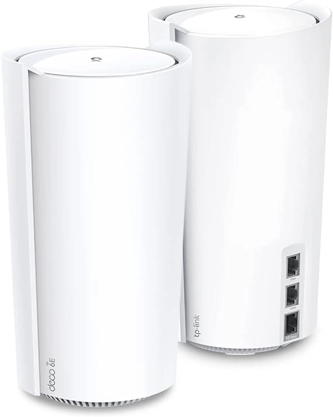 TP-Link Deco XE200 Mesh WiFi AXE11000 Tri-Band WiFi 6E Mesh Network System by TP-Link