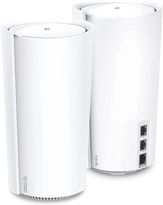 TP-Link Deco XE200 Mesh WiFi AXE11000 Tri-Band WiFi 6E Mesh Network System by TP-Link