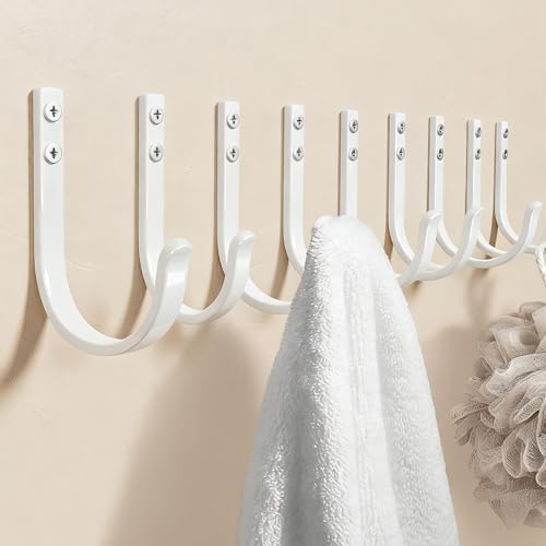 10-Pack 22LB Wall Hooks for Hanging Towel/Coat by Josmimic