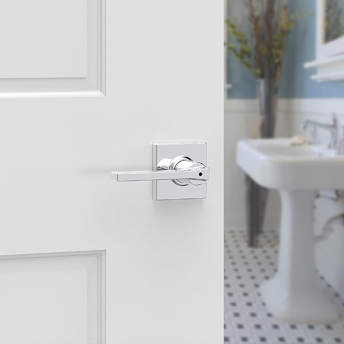 Kwikset Casey Hallway Passage and Bed/Bath Privacy Door Handle 6 Pack, 3 - Image 3
