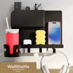 WallShelfie Bedside Wall Organizer & Dorm Decor by Smallish