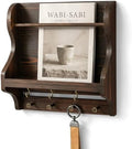 Pine Wood Mail Organizer Wall Mount by REBEEVISION