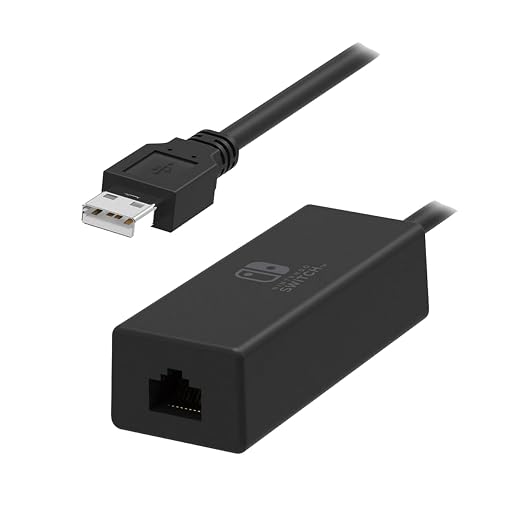 Nintendo Switch Wired Internet LAN Adapter by HORI Officially Licensed by - Image 2