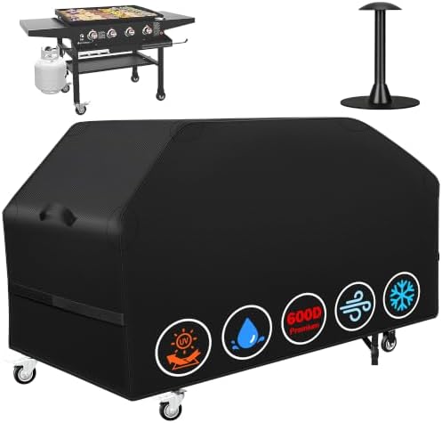 iCOVER 36 inch Griddle Cover for Blackstone, 600D Heavy Duty Waterproof Canvas by iCOVER
