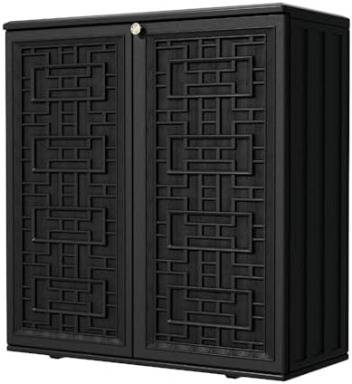 Mrosaa Outdoor Storage Cabinet Waterproof by Mrosaa