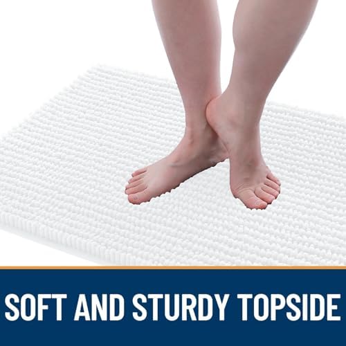 OLANLY Dog Door Mat for Muddy Paws 70x24, Extra Absorbent Chenille Mud Mat - Image 3