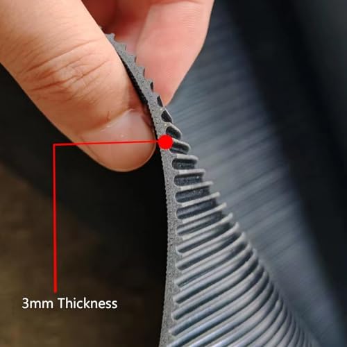 Outdoor Rubber Floor mats for Patio Waterproof, Commercial Home Gym Non Slip - Image 3