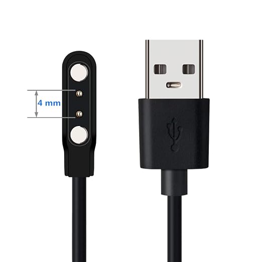 Smart Watch Universal Charger Magnetic, da fit Smartwatch Accessories 2 Pin 4mm by Aliwisdom