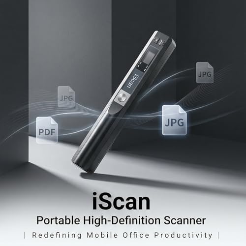 Portable Document Scanner, 900DPI Resolution - Image 2