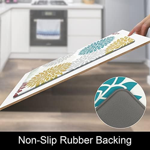 HEBE Anti Fatigue Kitchen Rugs Set of 2, Cushioned Kitchen Mats - Image 4