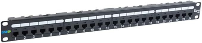 ICC CAT6A Patch Panel, UL Listed & PoE++ Rated 10 Gigabit Applications by ICC