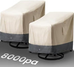 Extra Heavy Duty Outdoor Chair Covers Waterproof by Kikcoin