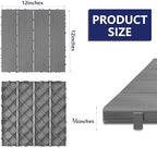 108 PCS Plastic Interlocking Deck Tiles - Image 2