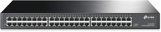 TP-Link 48 Port Gigabit Ethernet Switch | Plug and Play | Sturdy Metal w/ by TP-Link