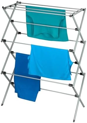 Honey-Can-Do Deluxe Metal Collapsible Clothes Drying Rack, 50 lbs - Image 4