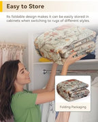 RELEANY Washable Area Rug - Image 5