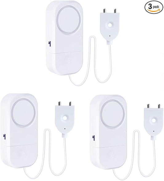 Smart Water Leak Detector, 120dB Adjustable Alarm Suit by Unknown