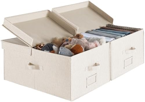 StorageWorks Large Decorative Storage Boxes by StorageWorks