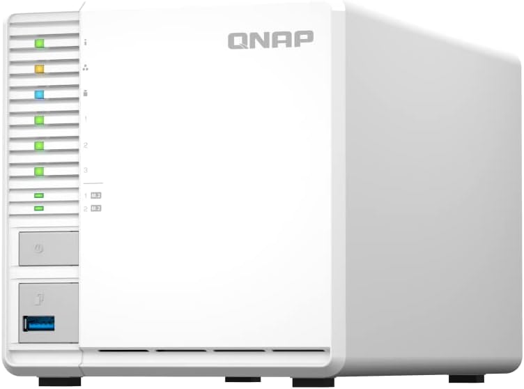 QNAP TS-364-8G-US 3 Bay High-Performance Desktop NAS by QNAP