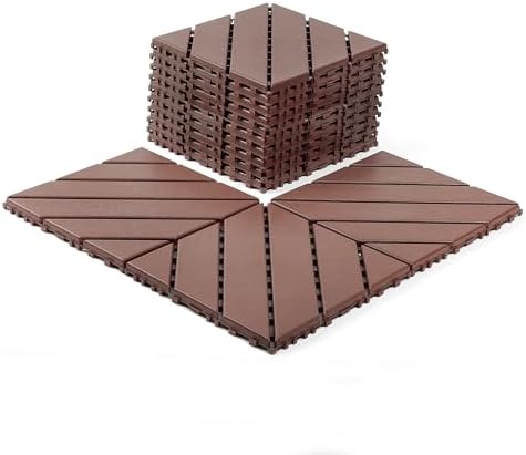 Deck Tiles, Waterproof Patio Flooring by Unknown