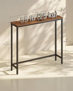 VASAGLE 31.5" Console Table, Narrow Behind Couch Table, 1 Tier - Image 4