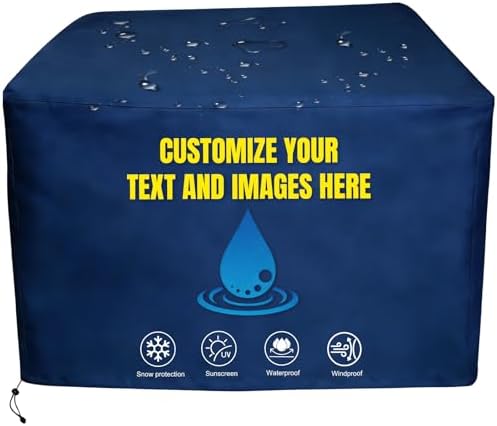 QYH Custom Size Dust Cover, Waterproof Made-to-Measure Cover by Unknown