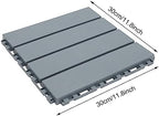 Interlocking Deck Tiles for Balcony, 12 x 12 Inch Waterproof & Weatherproof - Image 5