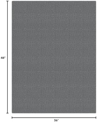 KOZYFLY Washable 3x4 Entry Area Rug, Braided Throw Rugs - Image 2