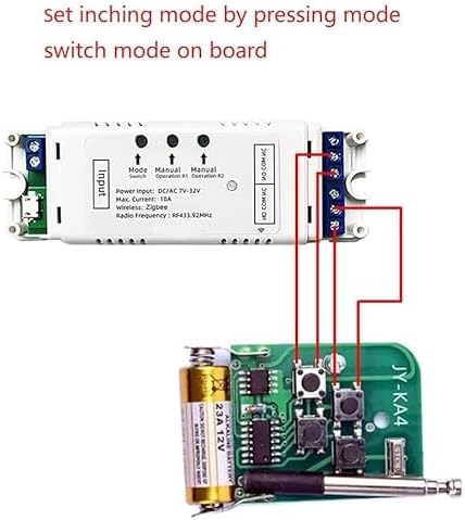 Zigbee 2 Channel 5V 12V Smart Relay Switch, Adjustable Self Lock and Momentary - Image 4