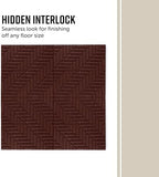 Playsafer Herringbone Rubber Interlocking Tiles | 16 X 16 | Easy Install - Image 7