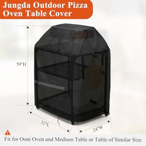 Outdoor Pizza Oven Table Cover for Ooni Oven and Medium Table - Image 2