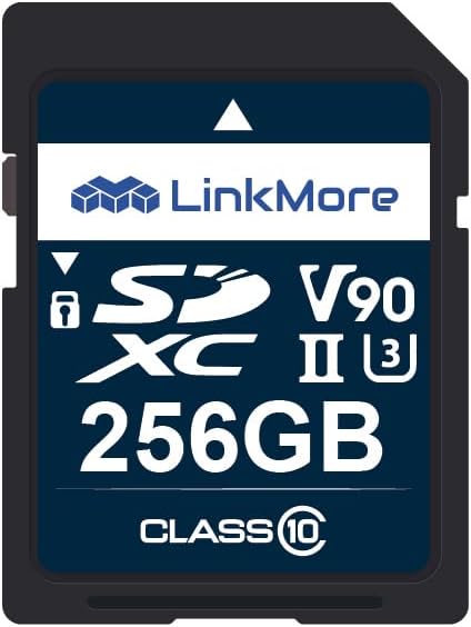 LinkMore XV29 256GB SDXC UHS-II Card UHS-II SD Card, SD Card by LinkMore