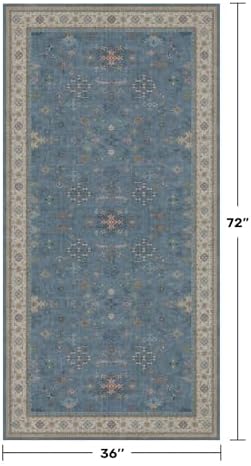 Washable 3x6 Throw Rug for Large Kitchen - Image 2