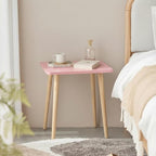 FORAOFUR Small Accent Table, Modern Mini Coffee Table - Image 6
