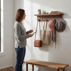 Lewtemi Wall Mount Coat Rack - Image 6