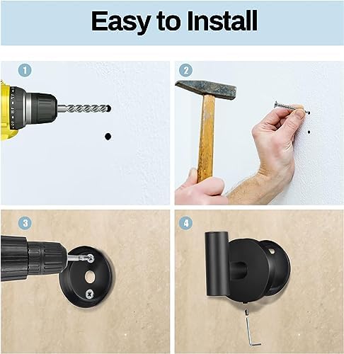 Kruodop Towel Hooks for Bathroom, 2 Packs Wall Mount Towel Holder, Bronze Matte - Image 3