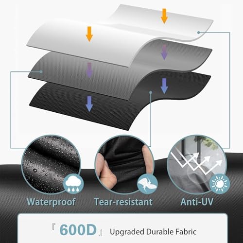 SHINESTAR Griddle Cover for Blackstone 17/22 Inch, Durable & UV Resistant - Image 3