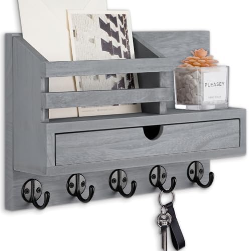 Key Holder Wall Mount, Mail Holder by Lucundm