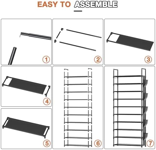 LUKYTOWER Tall Shoe Rack - Image 6
