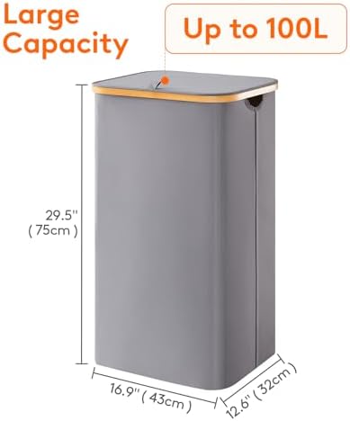 Lifewit 105L Large Laundry Basket - Image 4
