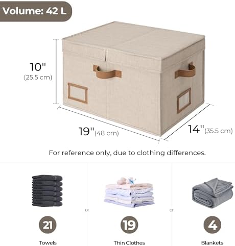StorageWorks Large Decorative Storage Boxes - Image 2