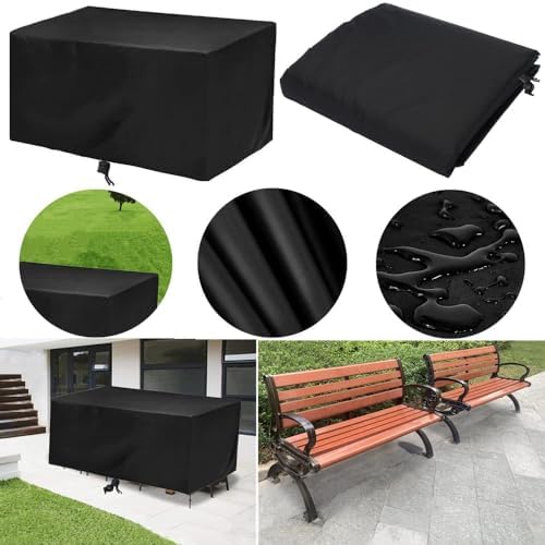 Patio Furniture Covers Waterproof 48 x 32 x 32 Inch Outdoor Patio Table Covers - Image 2